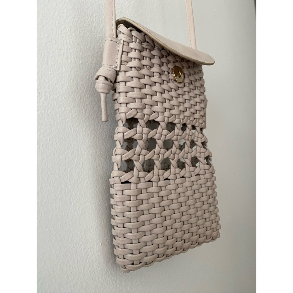Gray Crossbody Bag.